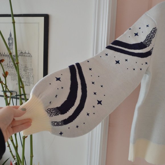 NWT! Carmico Stargazer Sweater in SuperNova Cream - Picture 6 of 10